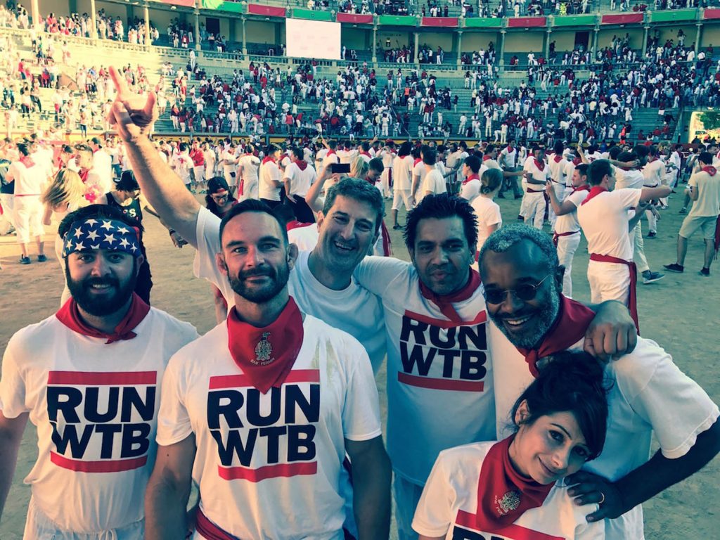 Running of the Bulls Pamplona bullring