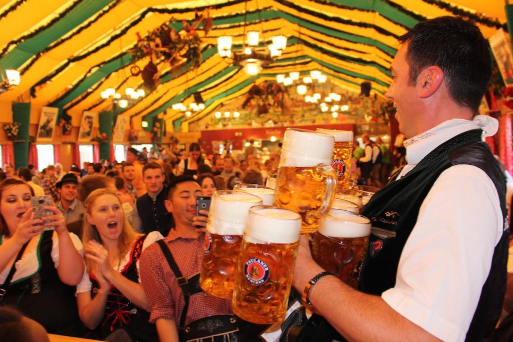 Oktoberfest beer man