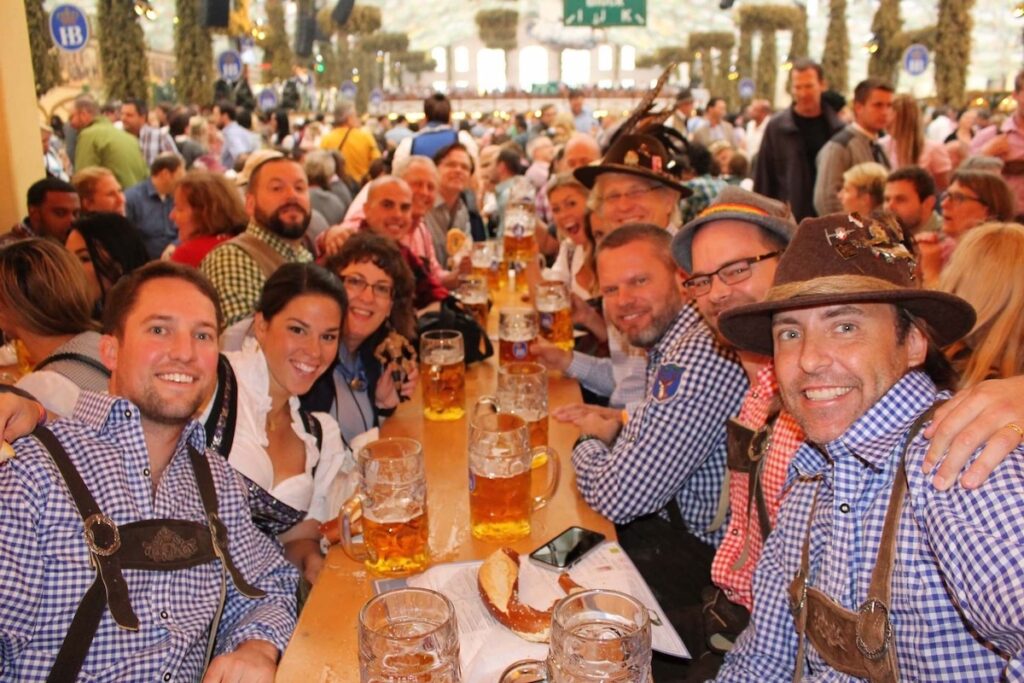 Hofbrau Tent at Oktoberfest