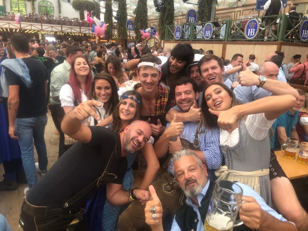 Hofbrau Tent at Oktoberfest