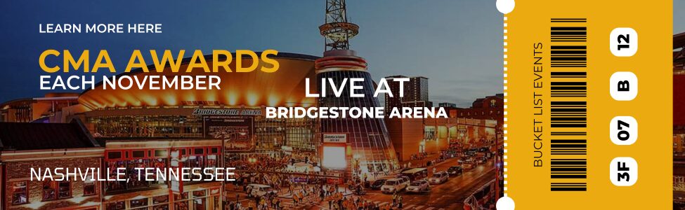 CMA Awards itinerary
