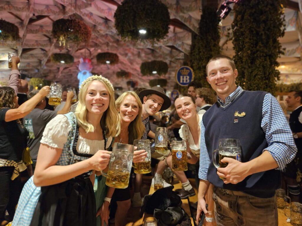 Hofbrau Tent at Oktoberfest