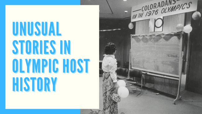 Unusual Stories in Olympic Host History